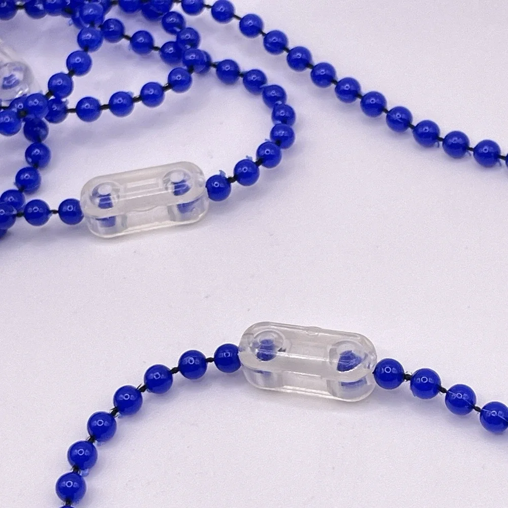 Vertical ID‎ Badge Necklace Holder Vinyl Case BLUE Lanyard Event Work LOT of 6